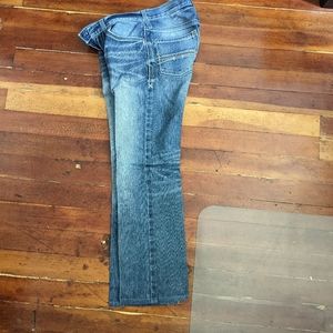 Ariat Boot Cut Jeans. Starched